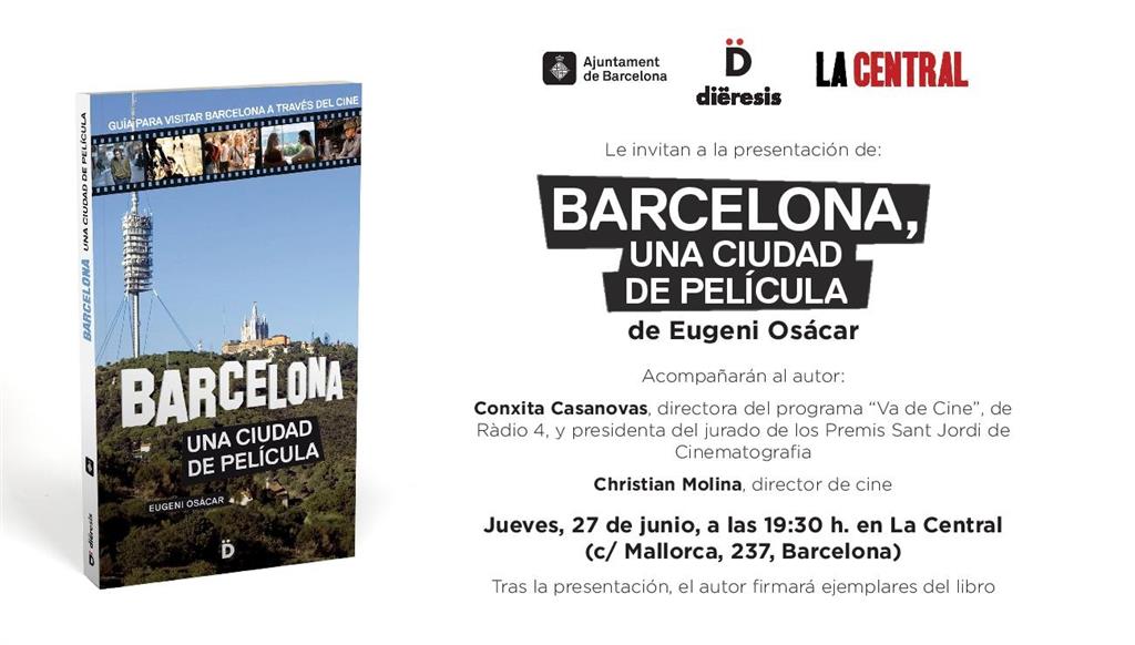 Presentación de la versión en castellano del libro " Barcelona una ciudad de película"